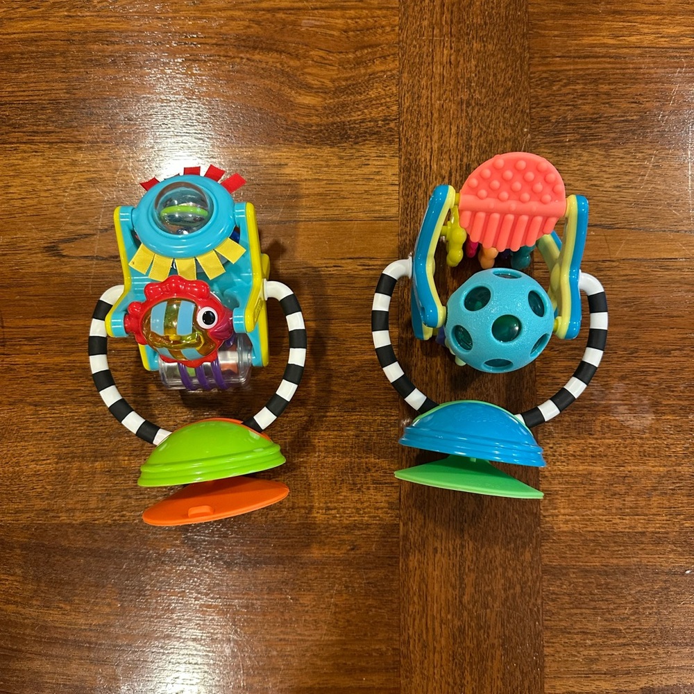 Sassy Baby Suction Cup Toys, High Chair Toys